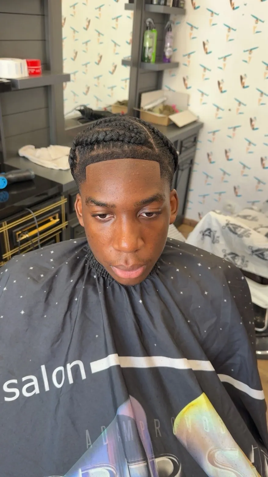 Coupe nette vue de profil