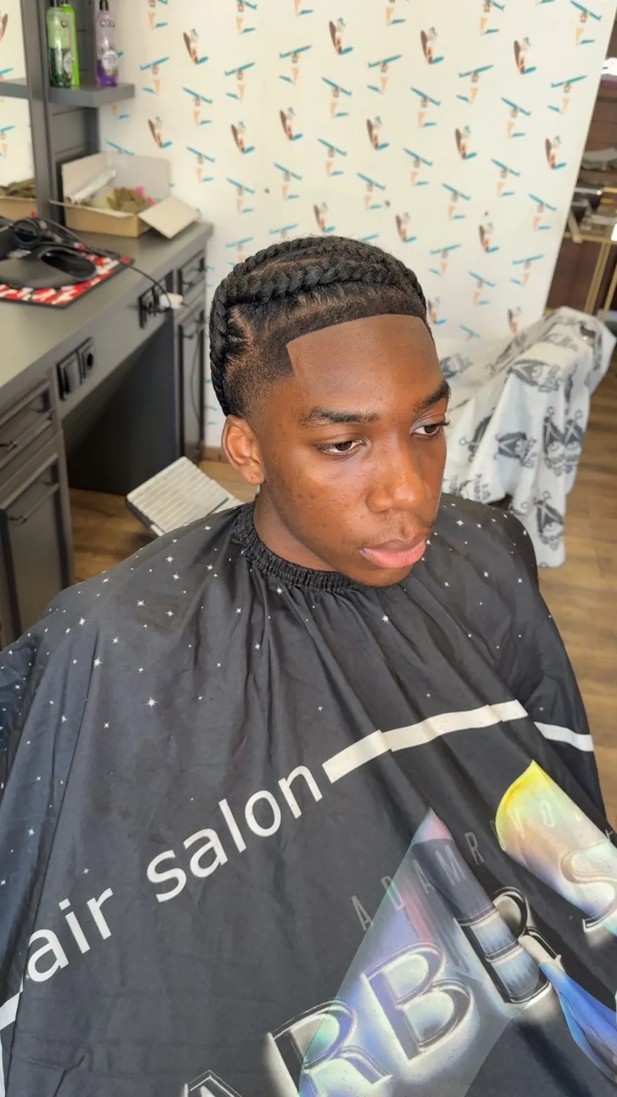 Dégradé et taille de barbe à Cergy