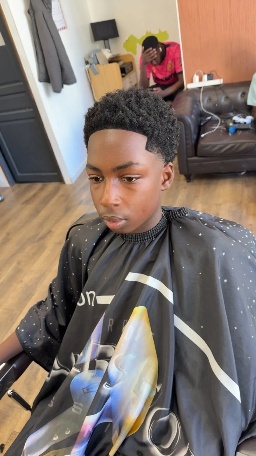 Coupe fraîche réalisée au salon de Cergy