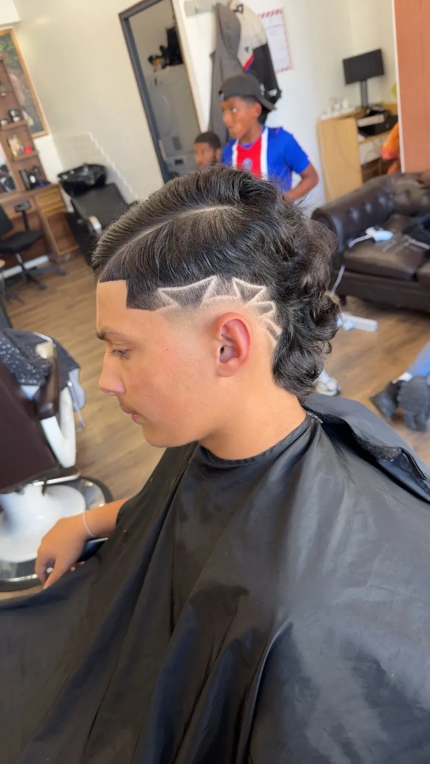 Fade et barbe soignée